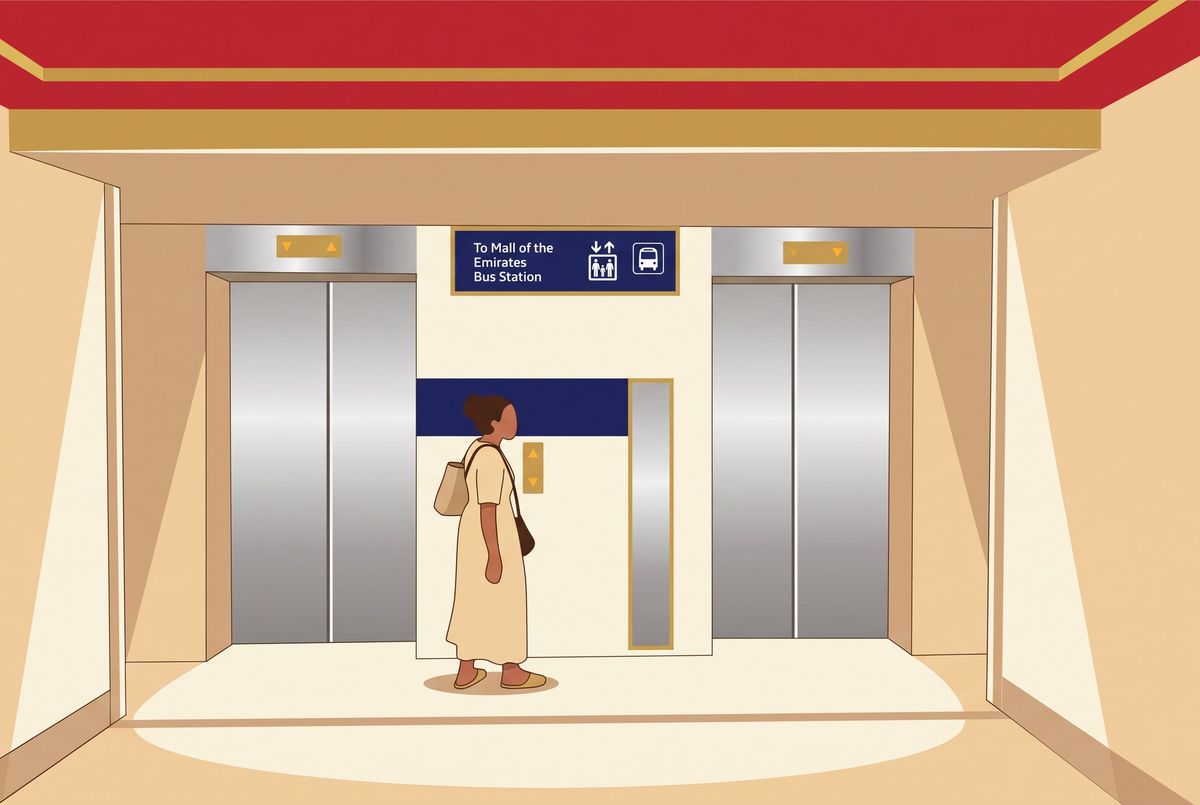 Take the lift to Level 1