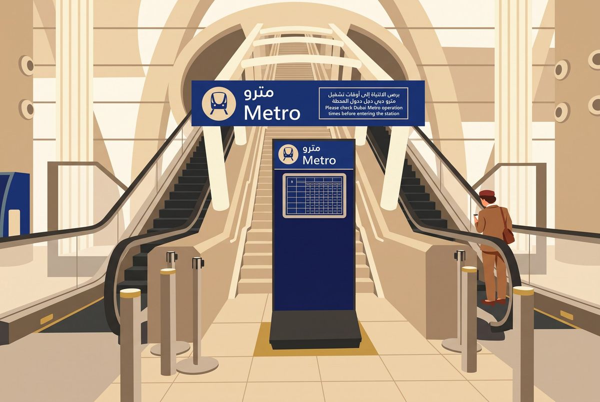 Walk to the Metro link